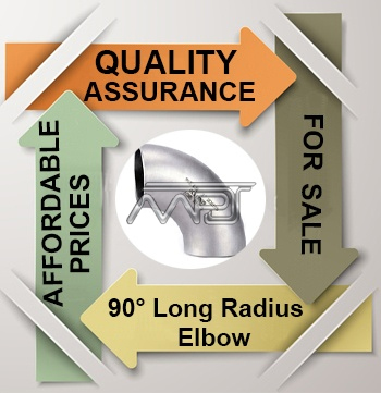 ANSI/ASME B16.9 90° Long Radius Elbow Exporter in India