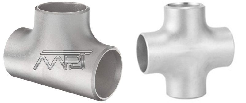 ANSI/ASME B16.9 Straight Tees and Crosses Manufacturers in India