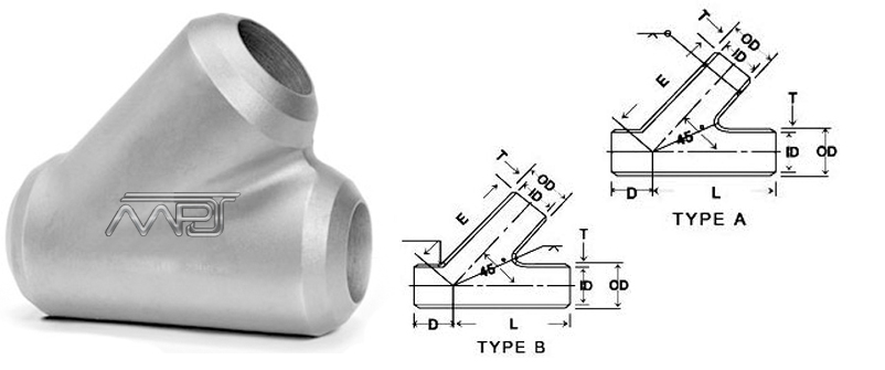 ANSI/ASME B16.9 Lateral Tee Manufacturers in India