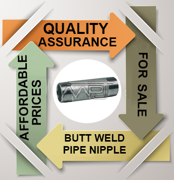ANSI/ASME B16.9 Butt welding Pipe Nipples Exporter in India