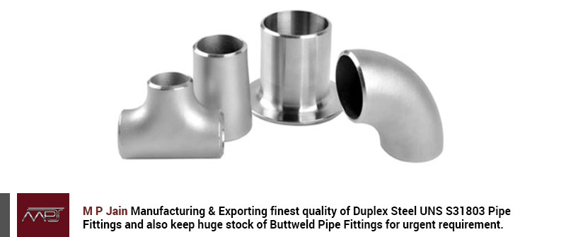 Duplex Steel UNS S31803 Pipe Fittings