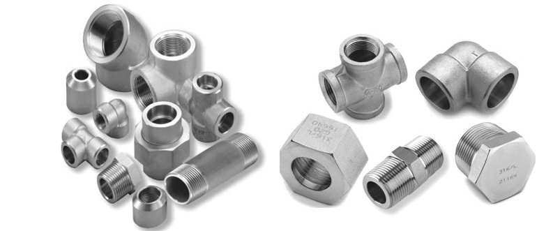 Stainless Steel 316 Forged Threaded Fittings